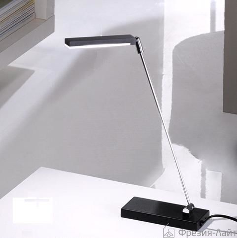 Orion LA 4-1139/1 хром черная лампа настольная 94172