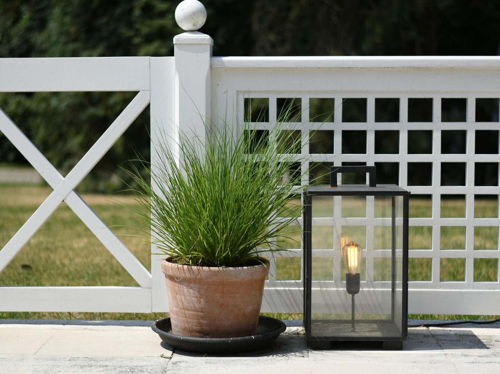 Латунная светодиодная наружная настольная лампа Authentage Lighting Vitrine ARCH-00114313 - Вид №1