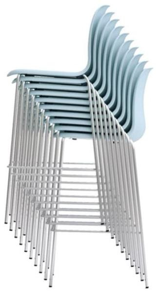 Howe Высокий табурет со встроенной подушкой со спинкой Sixe sun-id-1352148 - Вид №3