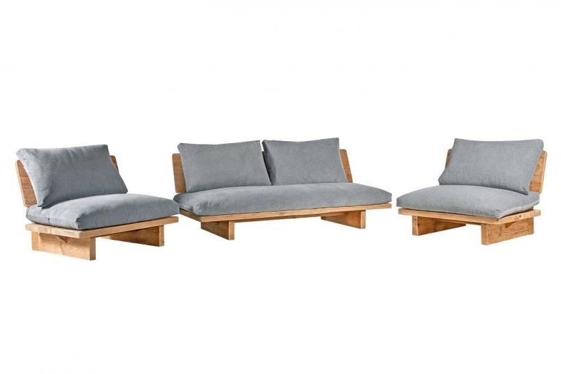 Arrediorg.it® Мягкое кресло из ткани и массива дерева Woodside Ah206-1 sofa  - Вид №2