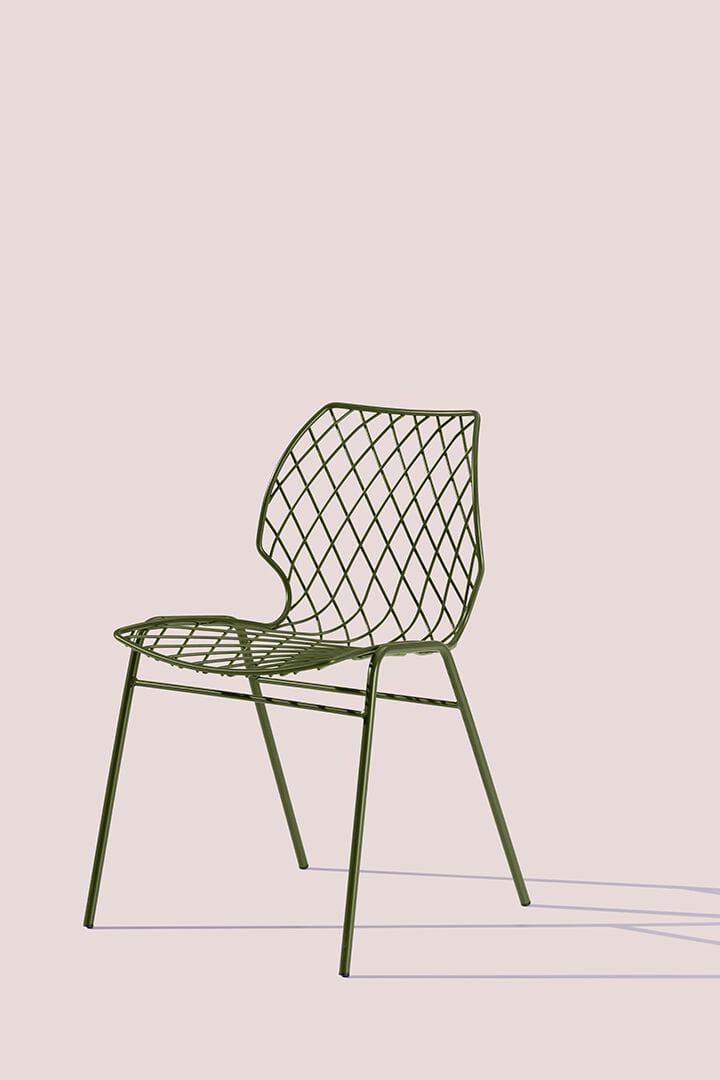 Стальной штабелируемый стул без подлокотников Et al Uni.one ARCH-00119099 - Вид №3