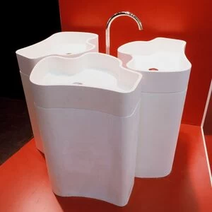 45751 Накладная раковина на столешницу  прямоугольная Rapsel