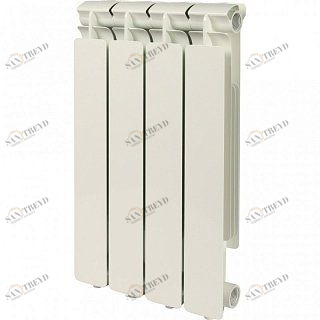 Радиатор STOUT Bravo алюминиевый, 4 секции, высота 500 мм SRA0110050004