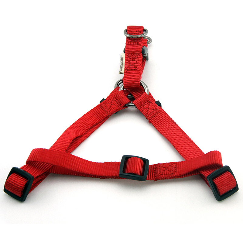 ПР0050091 Шлейка для собак 15мм (обхват 40-50см) красная Great&Small 