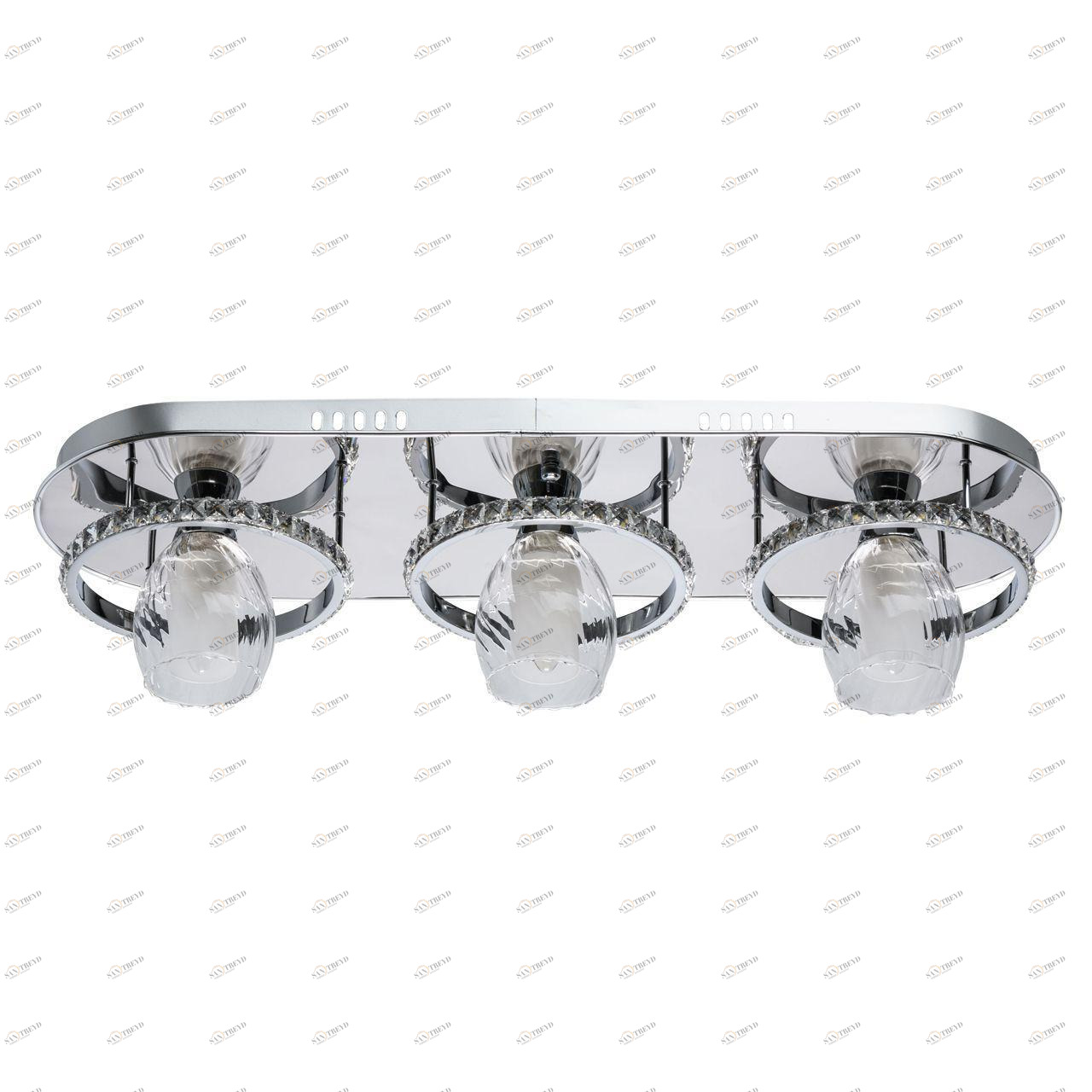 Потолочная люстра De Markt City Мадлен 424011403 DE MARKT МАДЛЕН 328379 Хром;прозрачный 