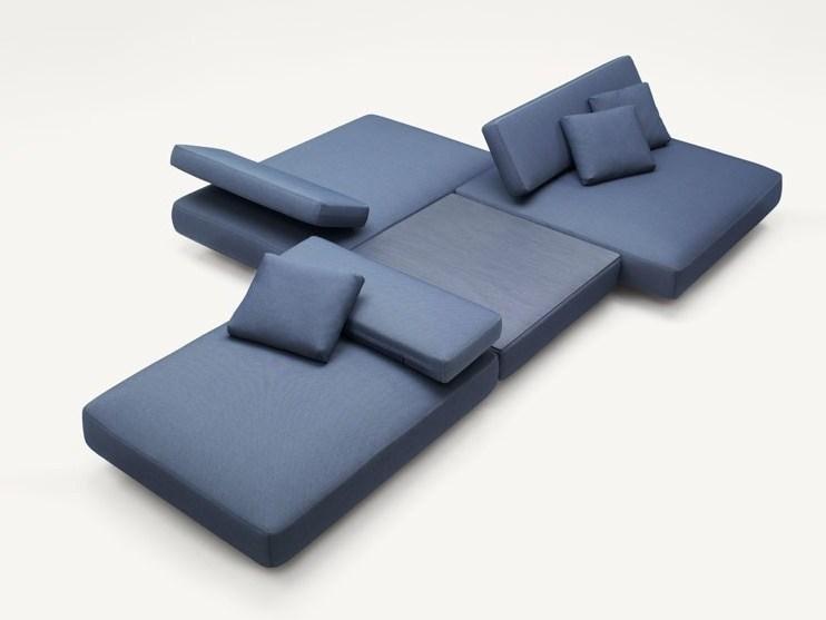 Paola Lenti Секционный диван со съемным чехлом из ткани sun-id-1406251 - Вид №1