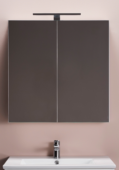 1580221 Go Mirror Cabinet 600 Черный Hafa  Черный  - Вид №1