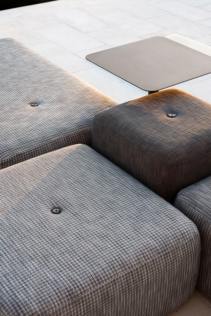 RODA Прямоугольный садовый пуф из сетки Double sun-id-1511391 - Вид №3