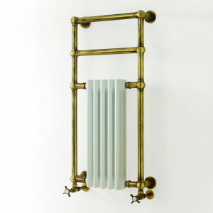 1231 3SC Настенный полотенцесушитель SUITE из латуни с электрическим сопротивлением 270 Вт. диаметр трубы 30 мм Classico