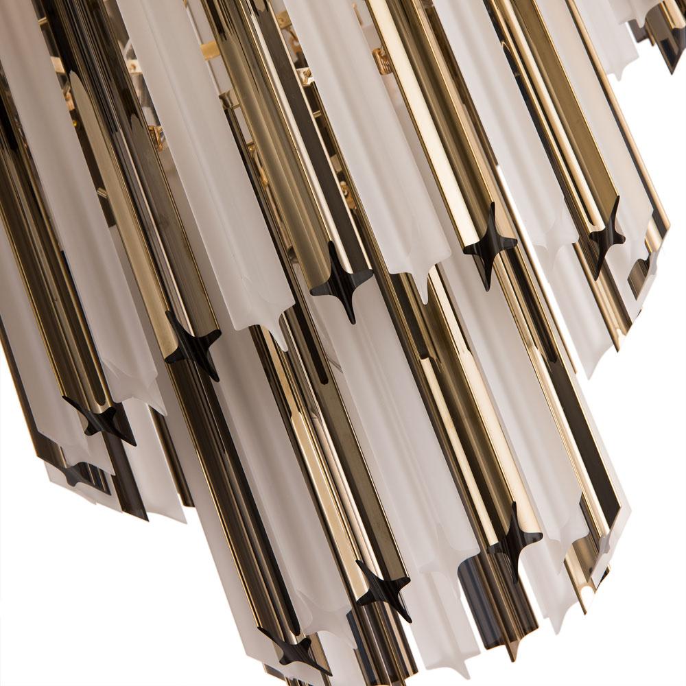 Каскадная люстра Divinare Frizzante 1681/01 LM-9 DIVINARE ДИЗАЙНЕРСКИЕ, FRIZZANTE 328847 Золото  - Вид №2