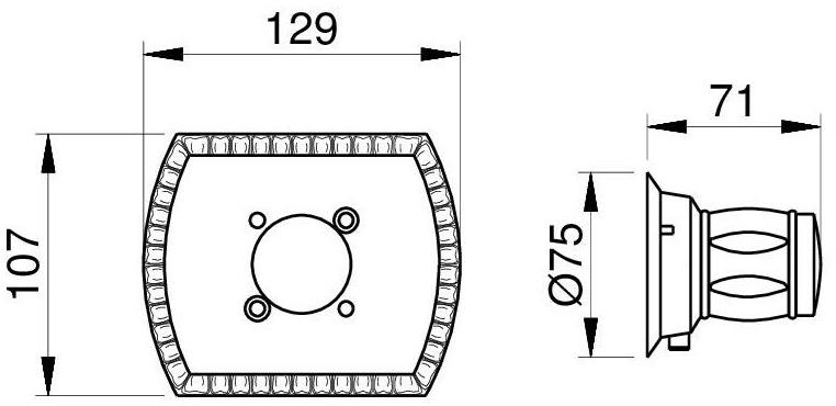 Bronces Mestre Смеситель для душа на одно отверстие Shower system 046190.0b0.62 - Вид №1