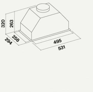 Falmec Настенная вытяжка из стекла и стали со встроенной подсветкой Design sun-id-1411918 - Вид №1
