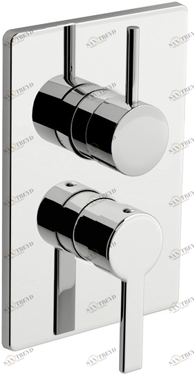 Fir Italia Смеситель для душа на 2 отверстия с переключателем Sweet 46 4650198