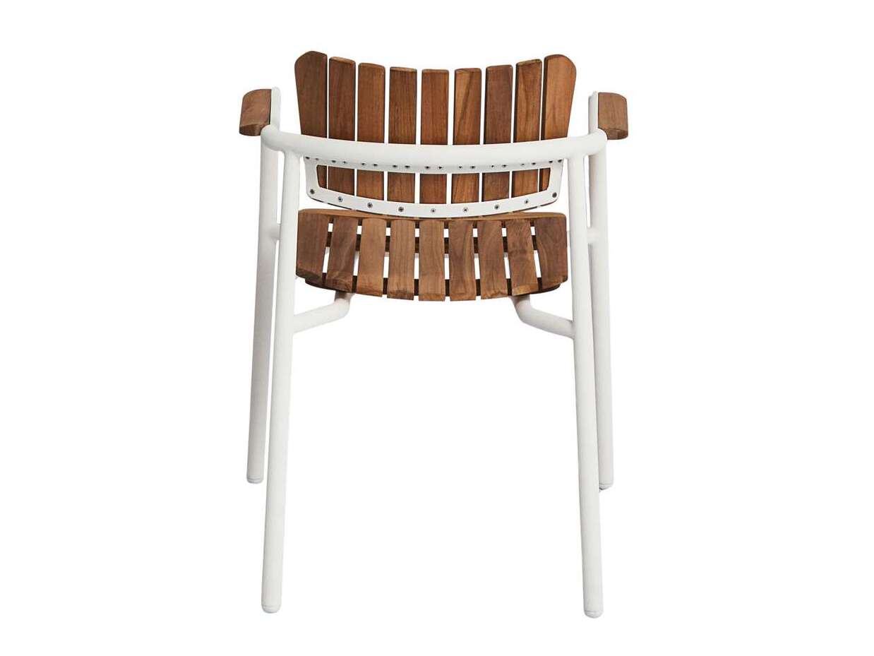 Алюминиевый и ТИК штабелируемый садовый стул с подлокотниками Mindo Mindo 119 ARCH-00017726 - Вид №9