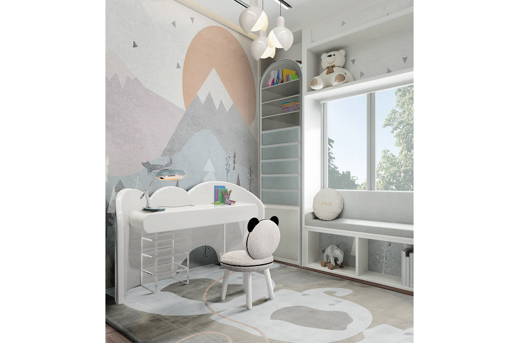 CIST357 Настольная лампа в детскую Картер Circu  - Вид №10