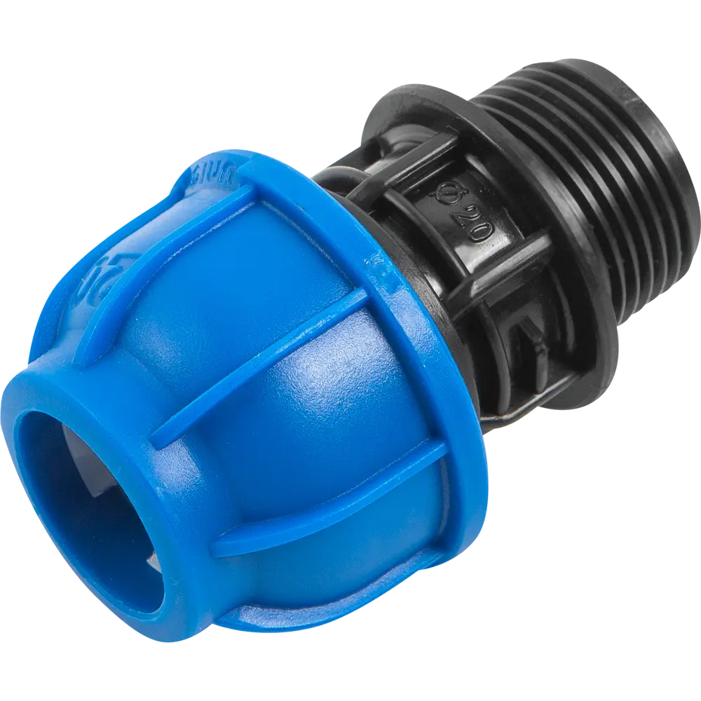 Муфта переходная ПНД Unio ø3/4"х20 мм наружная резьба 82149007 STLM-2117811 
