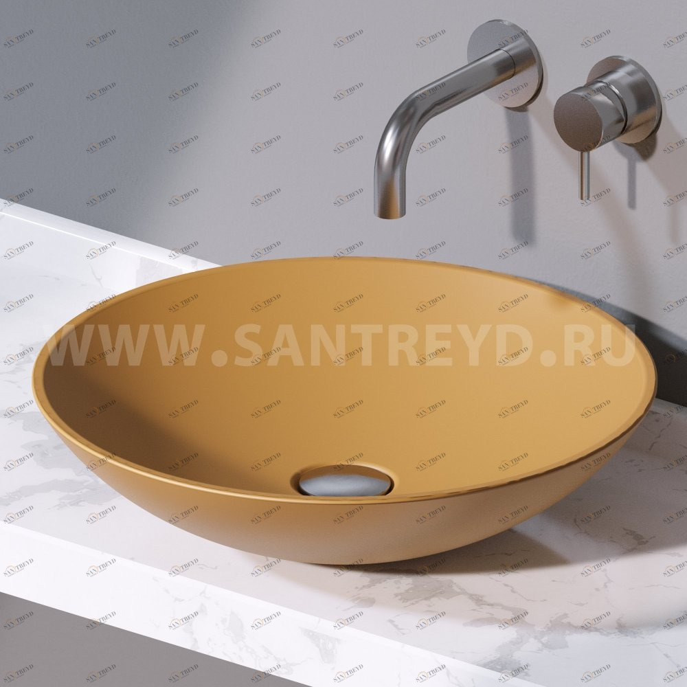 L257133 Накладная раковина на столешницу  круглая A. e T. Italia THIN AeT ITALIA