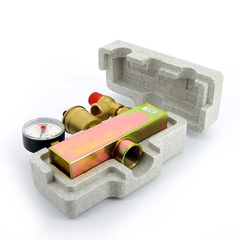 Группа безопасности котла WATTS KSG 30 ISO 3 бар 50 кВт с теплоизоляцией сталь 10005227 - Вид №2