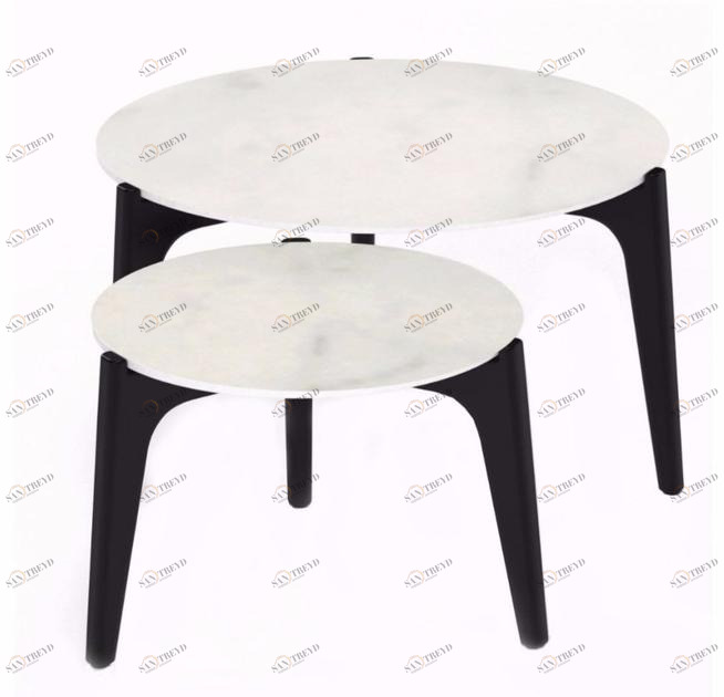 Royal Botania Низкий круглый журнальный столик sun-id-1471806