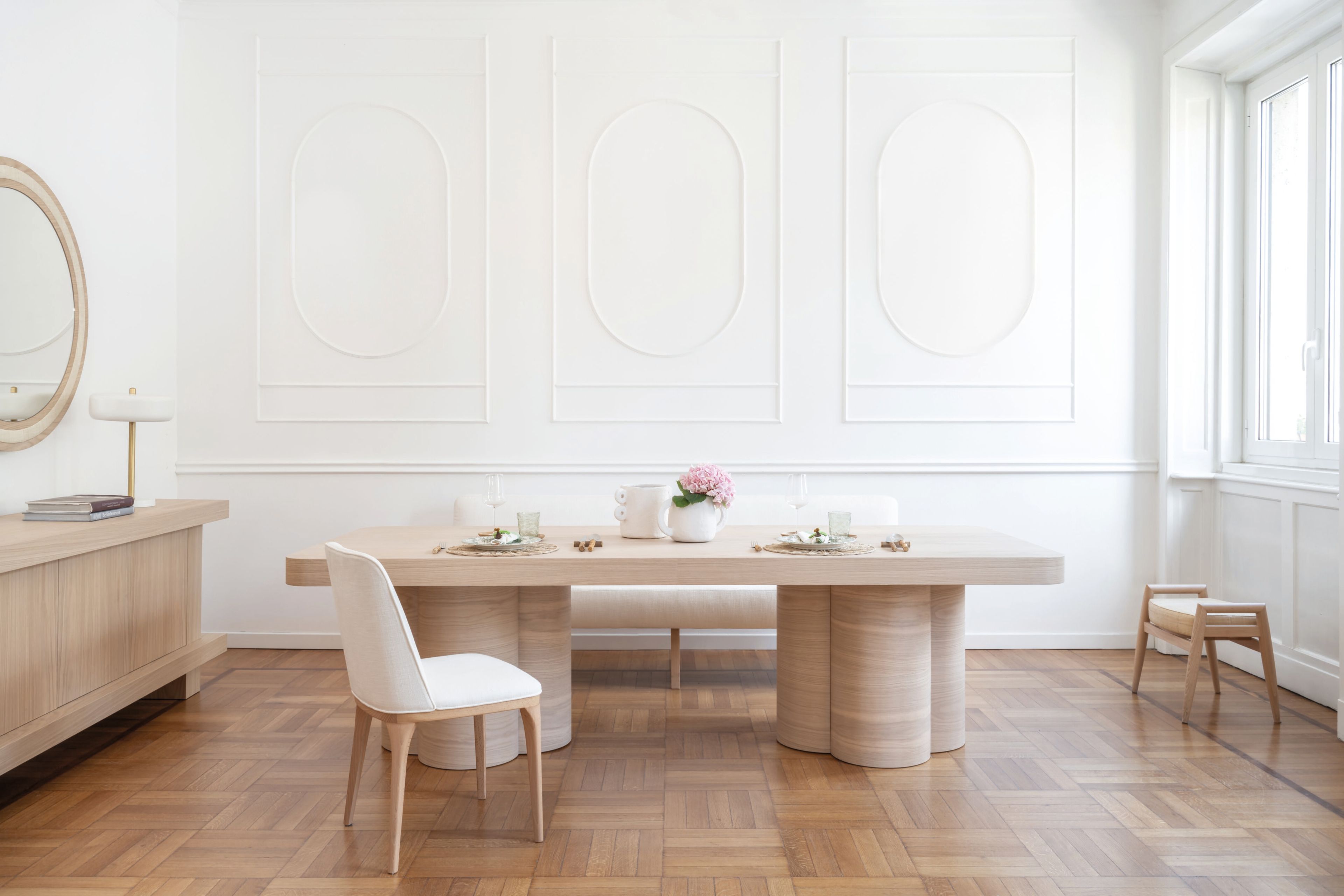 Прямоугольный обеденный стол из дуба DOM EDIZIONI коллекция Ривьера ARCH-00124087 - Вид №1