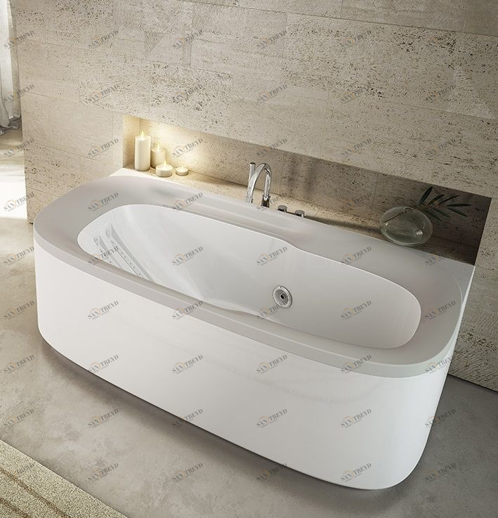 Ванна с гидромассажем "BASE" в нише Muse 9F43-795A-DX Jacuzzi 9F43795ADX