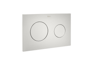 A89018920P PL10 DUAL (ONE) — Двойная клавиша смыва с матовым покрытием ROCA In-Wall