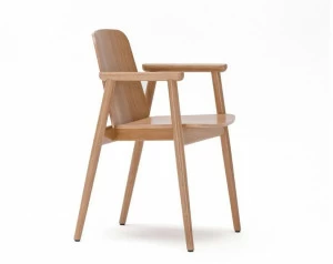 Paged Стул из бука с подлокотниками Prop