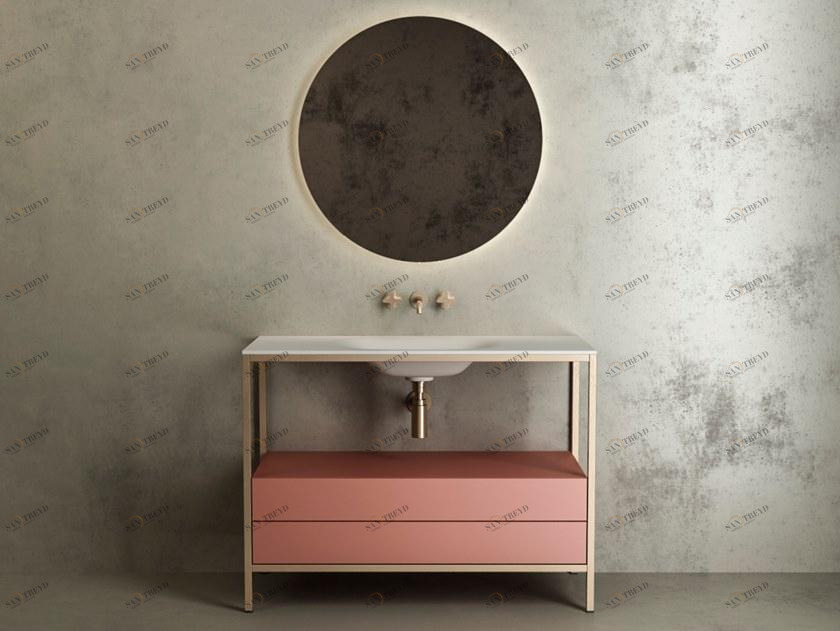 MOMA Design Металлическая модульная напольная консольная мойка sun-id-1469415