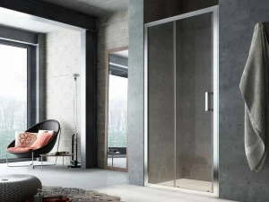 Glass1989 Душевая кабина стеклянная ниша с раздвижной дверцей Showering