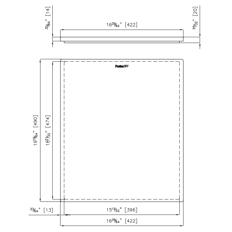 Foster Разделочная доска бамбуковая 8200 002 8200002 - Вид №1