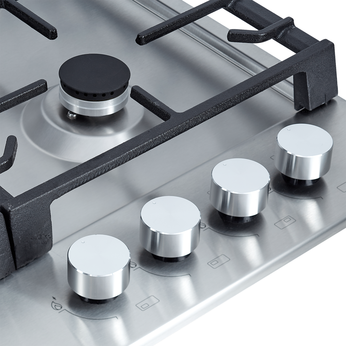 9283390 Газовая варочная поверхность EXITEQ EXH-209 inox STDN-0063942 - Вид №7