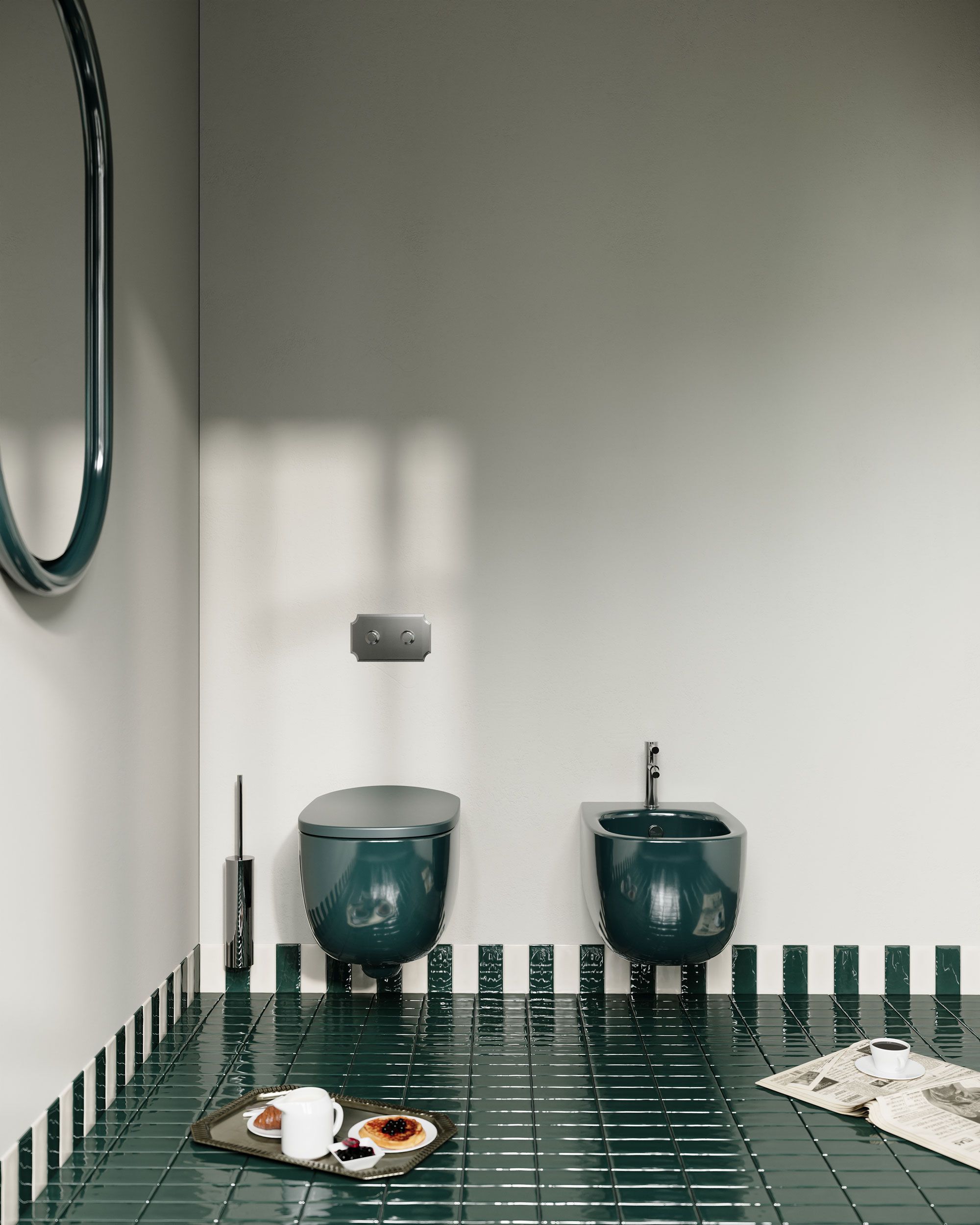 Керамическая настенная проволока для биде ArtCeram шелк ARCH-00011329 - Вид №1