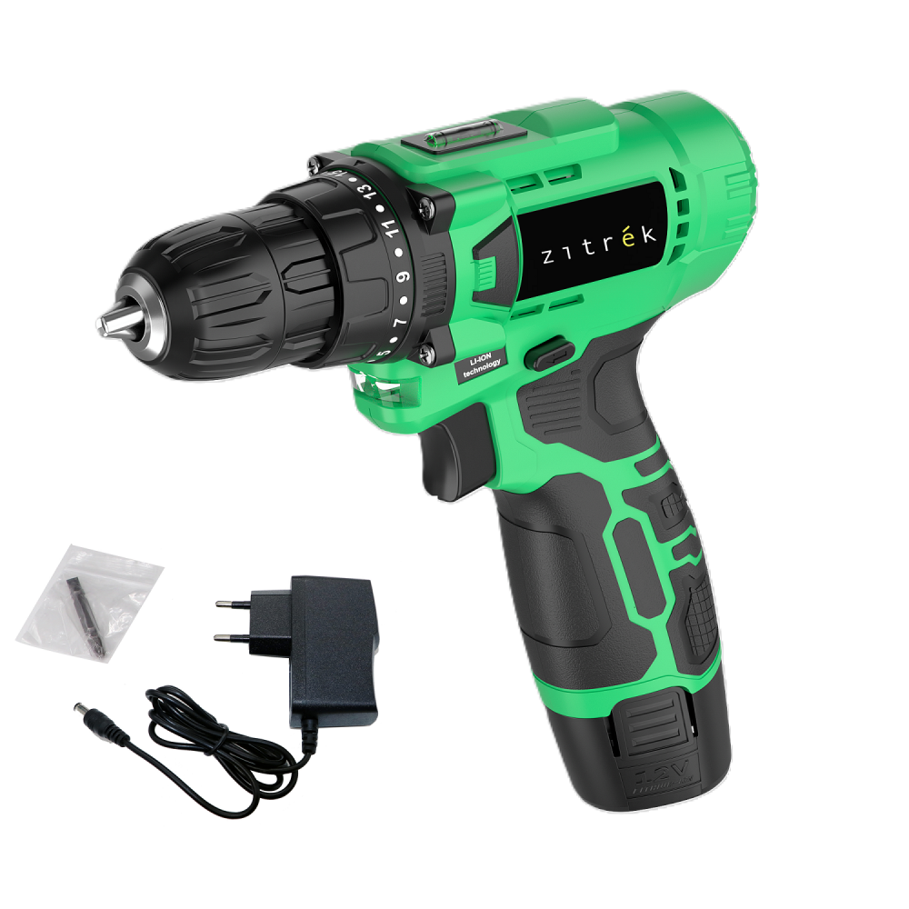 Дрель-шуруповерт Zitrek Green Li Plus 9211304 STDN-0078270 - Вид №5