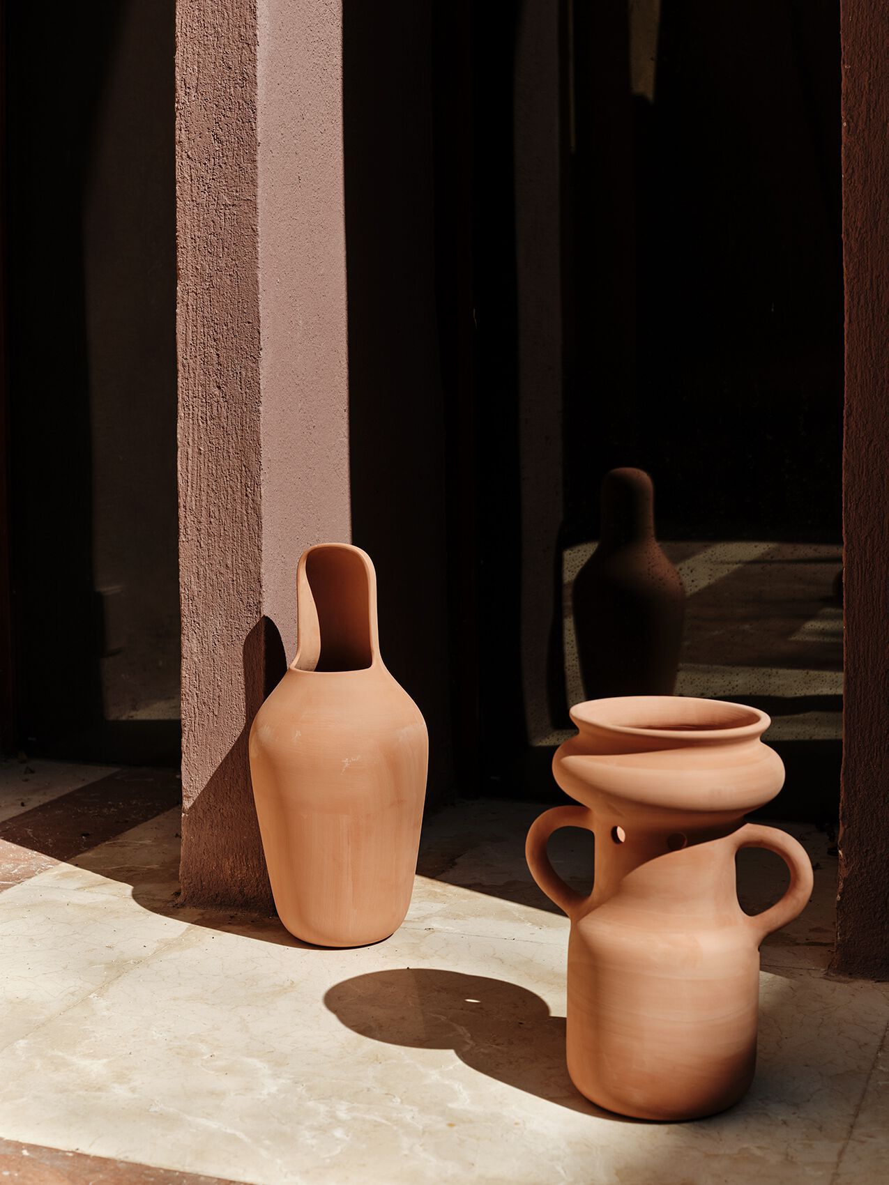 Низкий терракотовый садовый горшок BD Barcelona GARDENIAS N.4 ARCH-00103459 - Вид №5