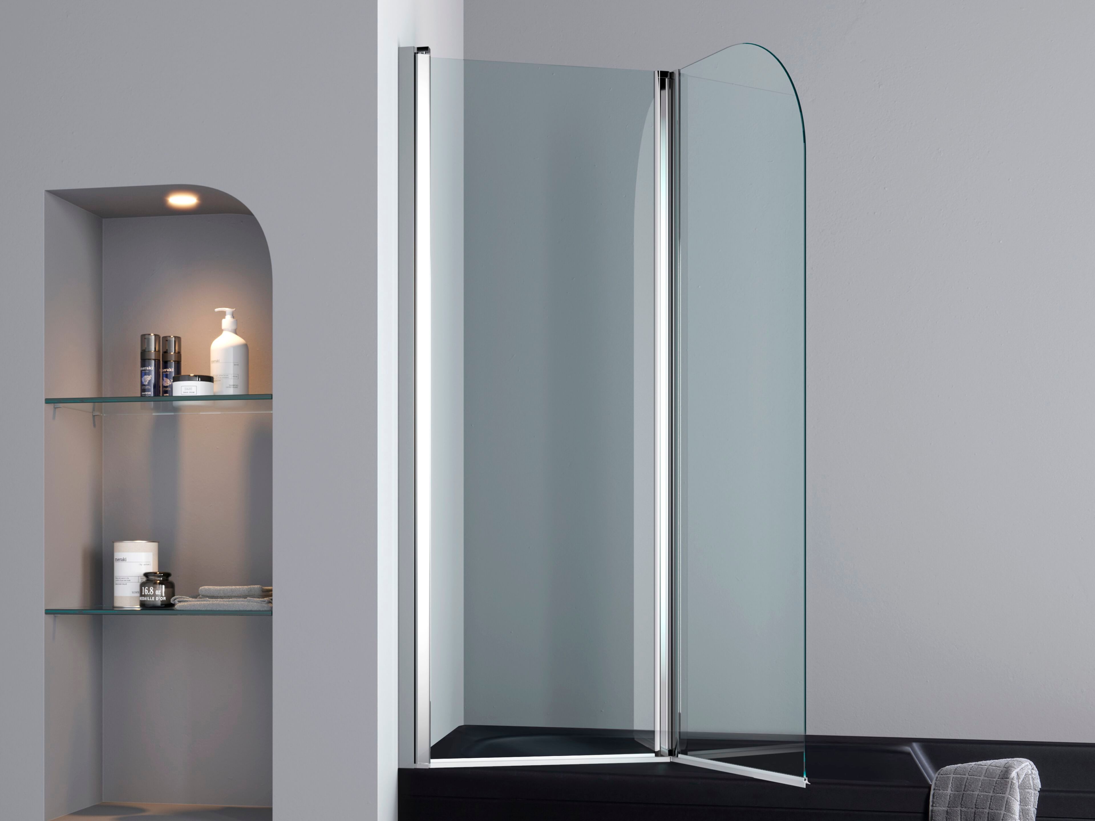 Стена для ванны из алюминия и стекла TAMANACO TSV52 ARCH-00081969