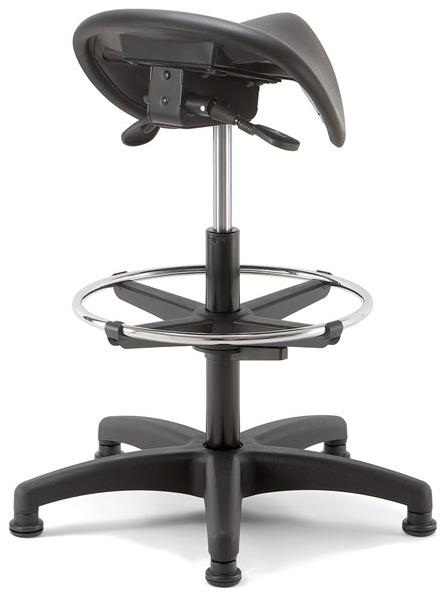 Linea Fabbrica Офисный стул из полиуретана с подставкой для ног Horse sun-id-1449081 - Вид №1
