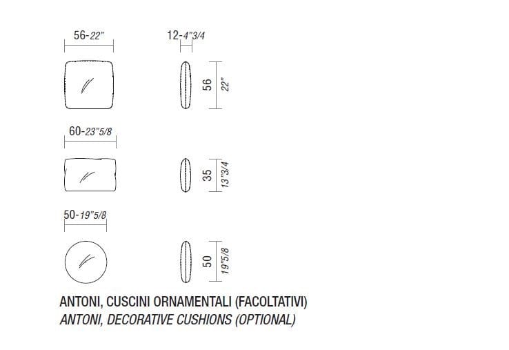2-местный кожаный диван ESTEL GROUP Antoni ARCH-00012435 - Вид №3