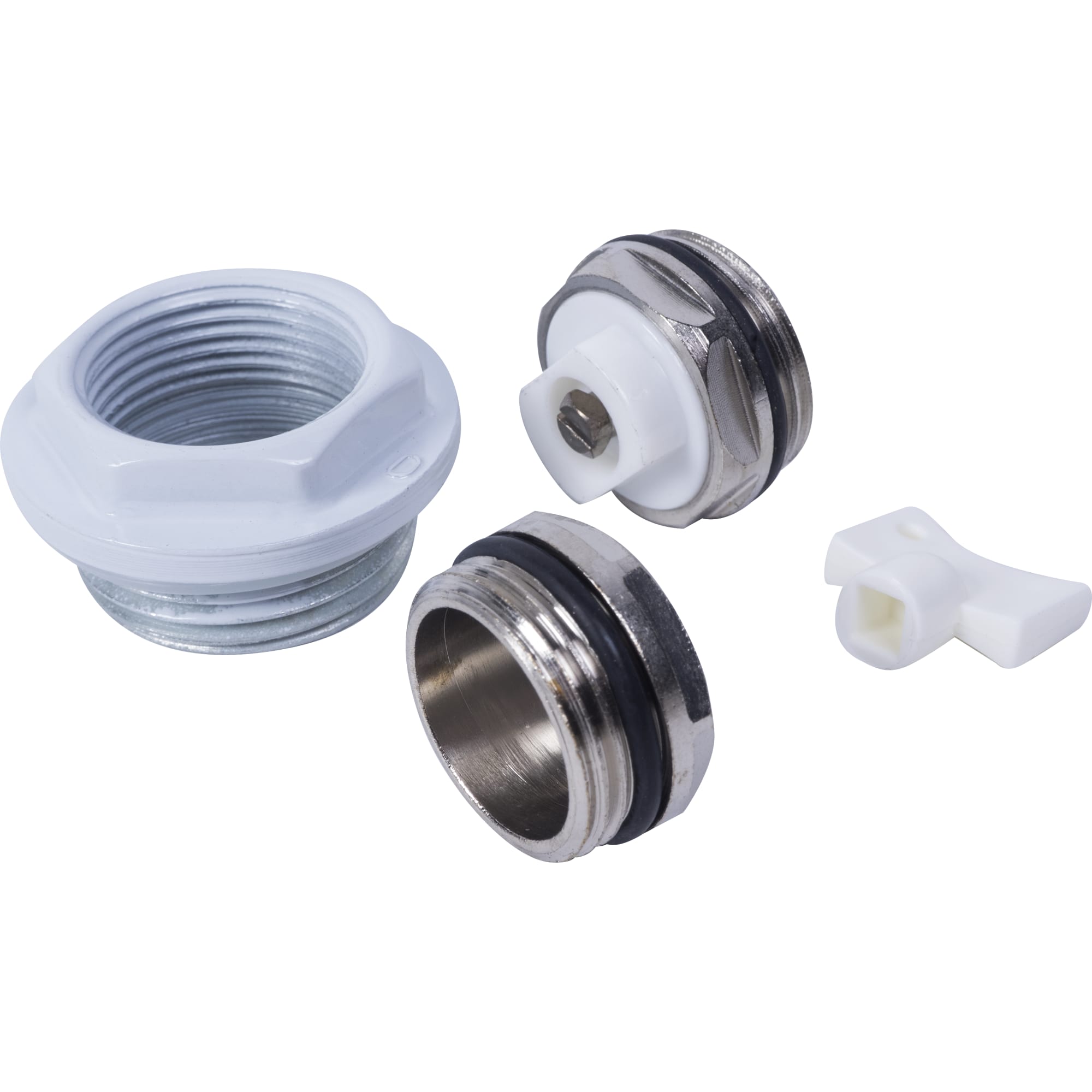 12691742 Комплект для подключения радиатора R08, 1"x1/2" Santreyd  - Вид №2