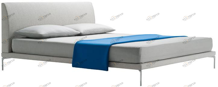 Zanotta Двуспальная кровать с мягким изголовьем  1883 / 1884 