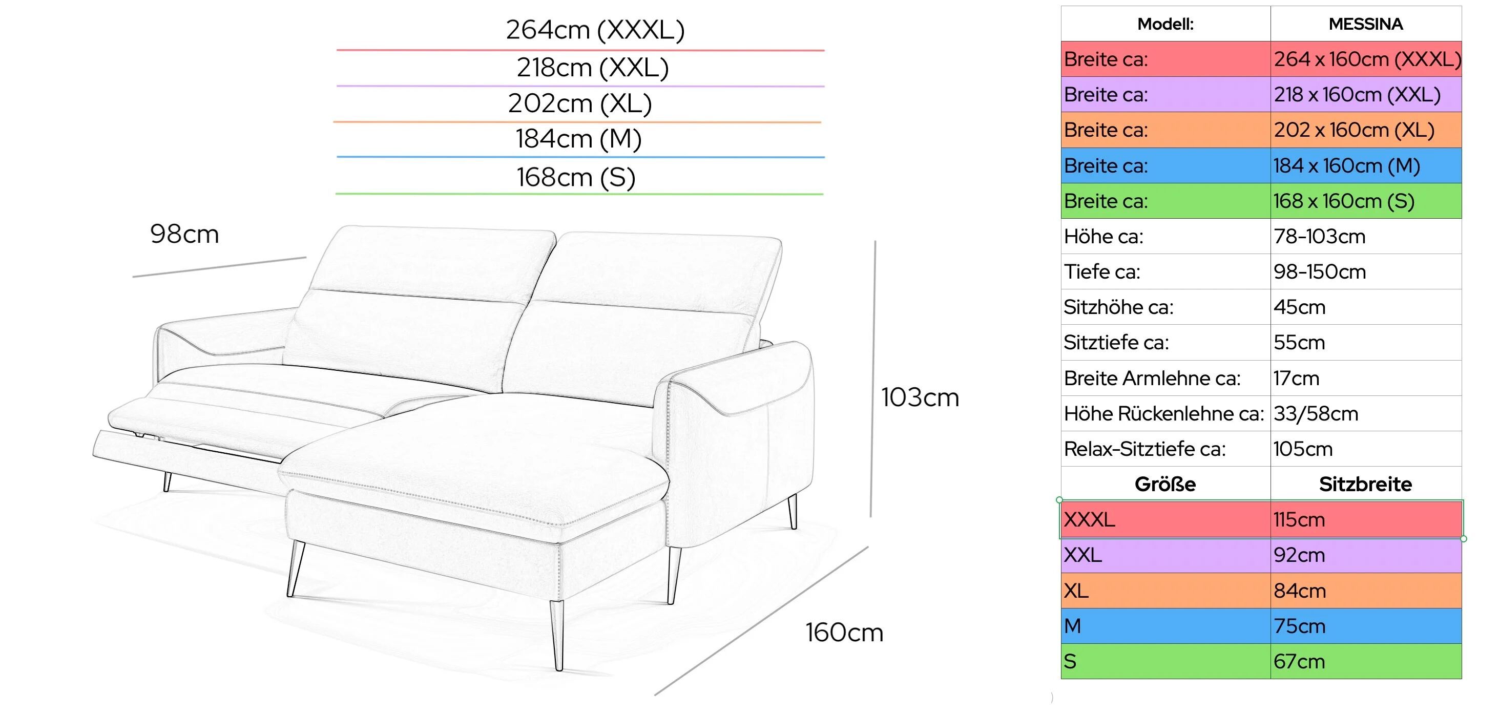 Кожаный диван с полуостровом Sofanella Мессина ARCH-00143650 - Вид №6