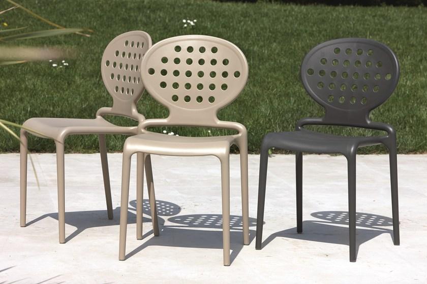 SCAB DESIGN Штабелируемый стул из технополимера Colette sun-id-1453481 - Вид №3