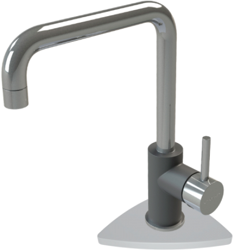 Подставка под смеситель Triangle серая