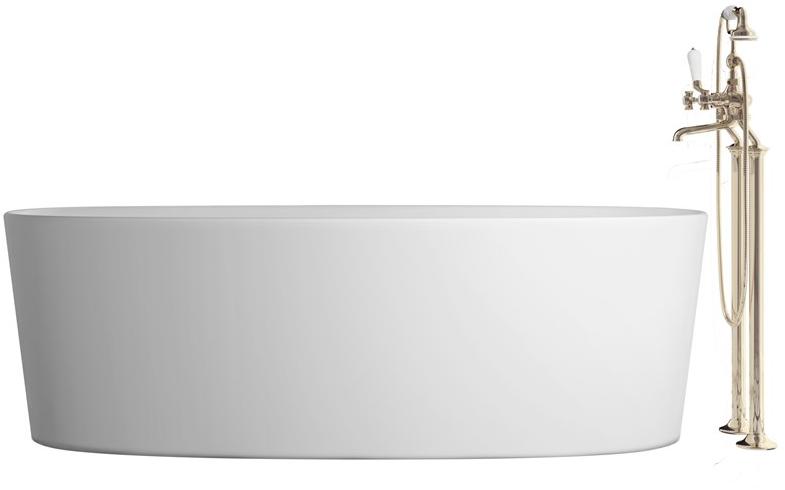 Devon&Devon Овальная ванна белого цвета tec plus sun-id-1380065 - Вид №3