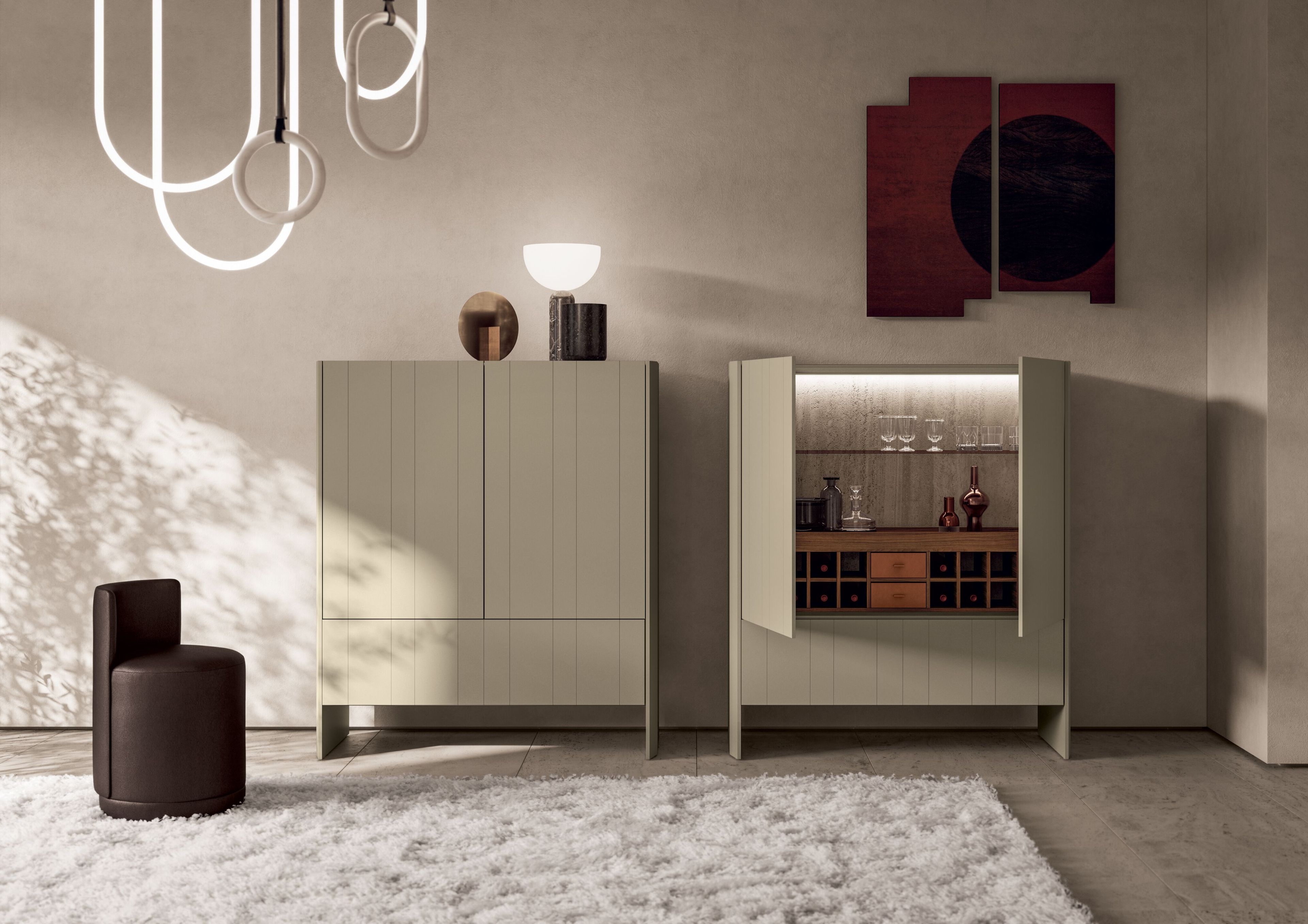 Деревянный шкаф с ящиками Kico Living Complements ARCH-00148704 - Вид №3