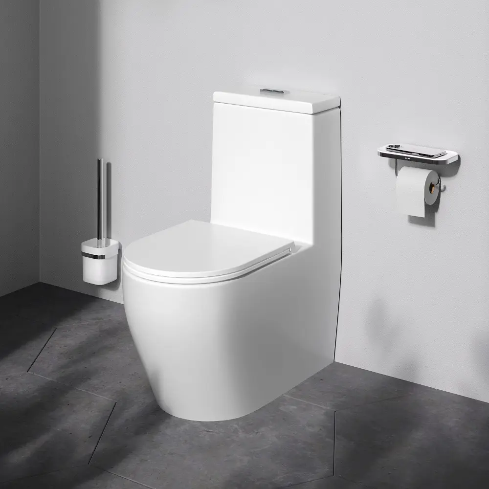 Унитаз-моноблок AM.PM Pride с безободковым дизайном 89413034 STLM-1571373 - Вид №10