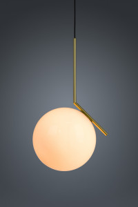 2000983200457 Подвесной светильник Gold диаметр 30 ELECTRORETRO Cricket