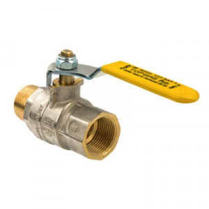 S.272.07 (S.1222.07) Кран шаровой ENOLGAS TOP-GAS c флажковой рукояткой и внутренней/наружной резьбо Valtec 1 1/4"