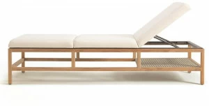 Ethimo Садовая кушетка из тикового дерева Grand life