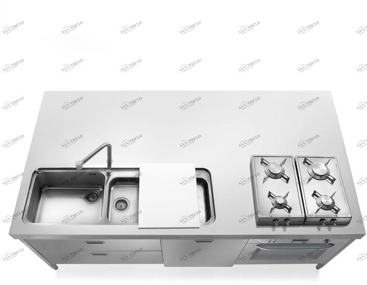 ALPES-INOX Островок из нержавеющей стали Liberi in cucina sun-id-1473094