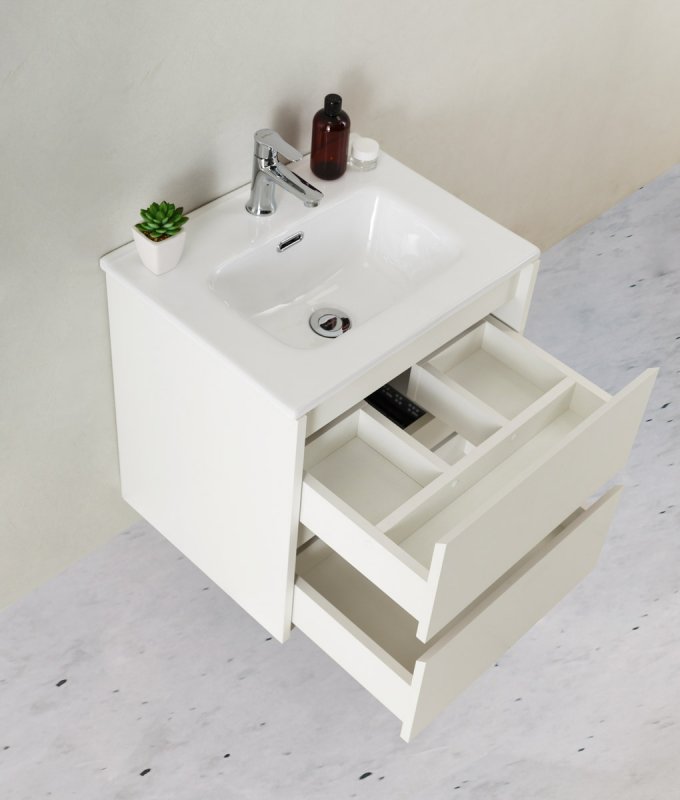 Мебель для ванной комнаты BelBagno KRAFT 39-500 Bianco Opaco  - Вид №1